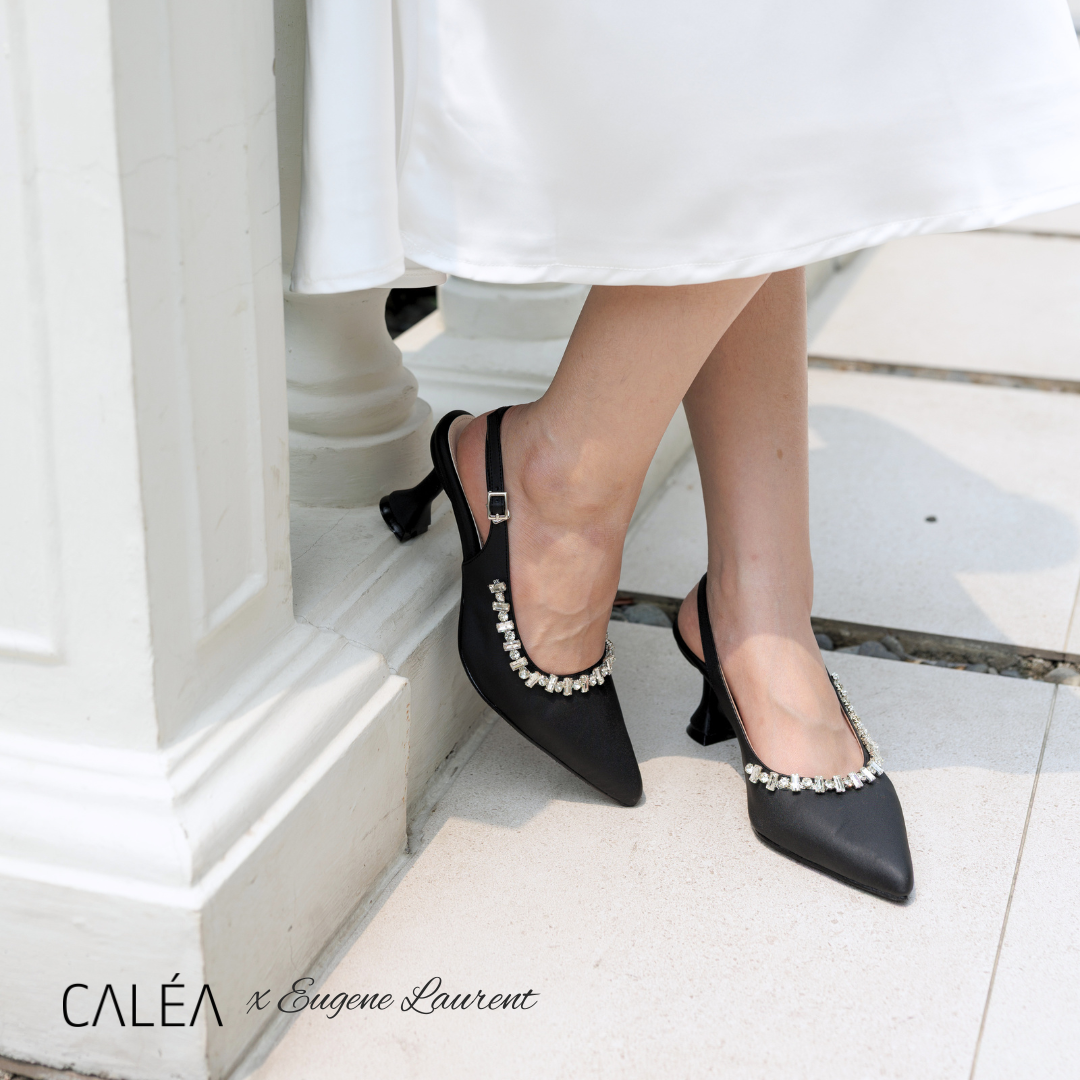 CALEA x Eugene Laurent Swan Gemstones Heels 4